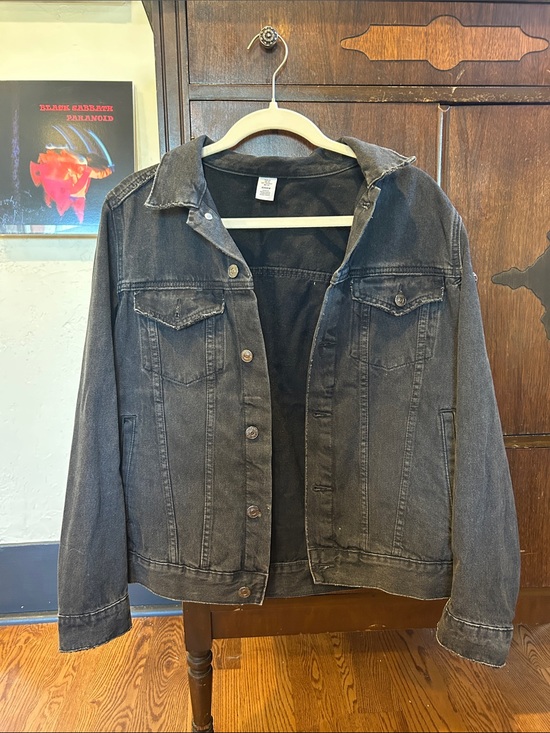 Jackets & Blazers - Classic Women's Black Denim Jacket